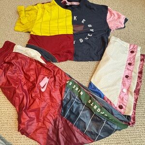 Colorful Patchwork Nike Outfit XS